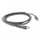 Zebra CBA-U21-S07ZBR Negro 2.1m USB EAS cable de serie